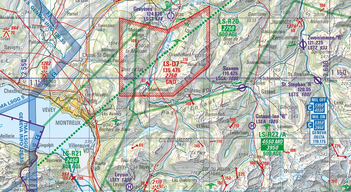 Maps & airspaces Parapentiste.ch